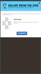 Mobile Screenshot of escapefromthezoo.com